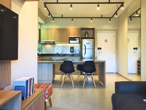 Pompeia Apartment | Unlimited - Frente ao Mar. Apt todo mobiliado.