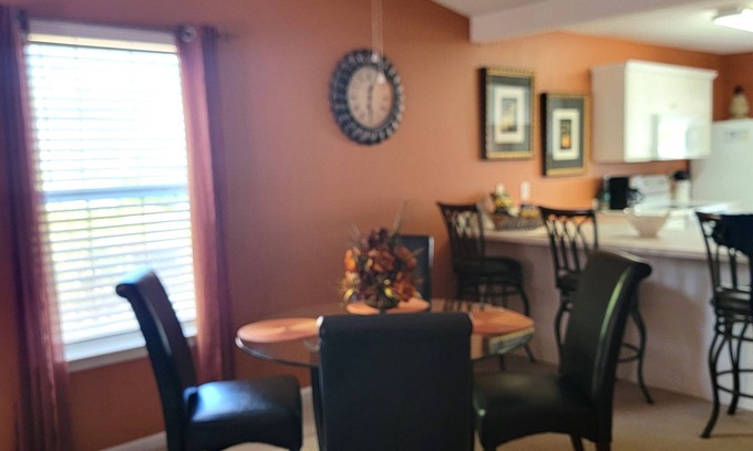 St. Andrews House | Unplug and Enjoy a cozy home with a backyard patio, grill, and free Wi-Fi.