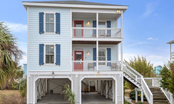 Beachwalk House | Updated and upgraded! Ceiling fans in all bedrooms, WiFi, and hammock!