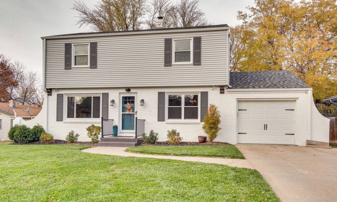 West Omaha House | Updated Omaha Home w/ Patio & Private Yard!