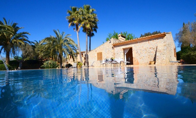 Inca Villa | V. Can Rovey, pool and gardens in Inca