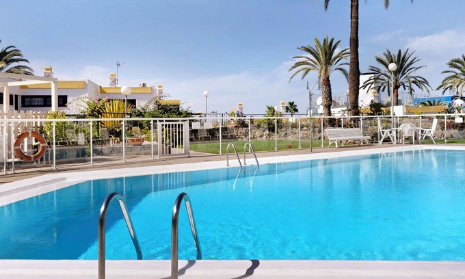 San Agustin Apartment | Vacation Apartment 'Las Flores5' with Sea and Beach View, Wi-Fi and Air Conditioning