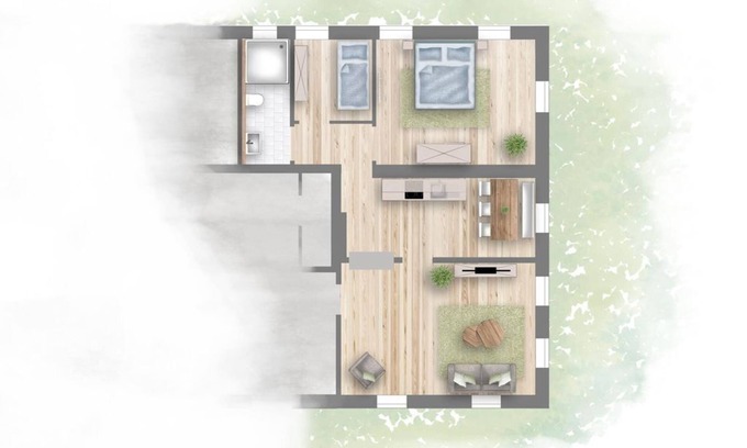 Neuwilthen Apartment | Vacation apartment "Holunder" - Holiday apartments Gutshof Schirgiswalde