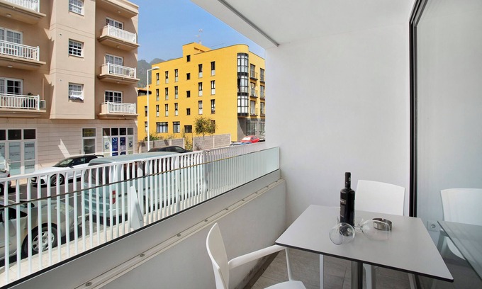 Los Llanos Apartment | Vacation Home 'Flying La Palma - Yellow' with Mountain View, Terrace & Wi-Fi