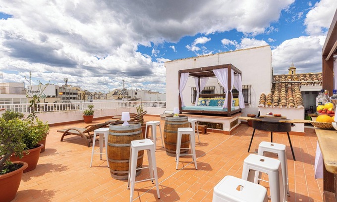 Historic Center of Estepona House | Vacation Home 'La Casa de Manuel' Close to the Beach with terrace