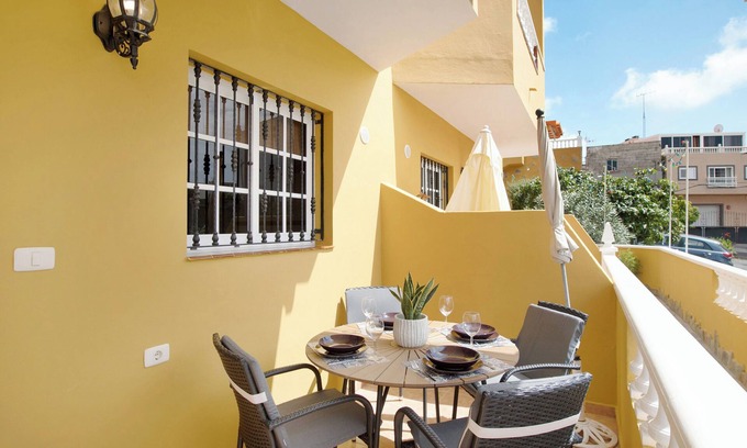Buzanada House | Vacation Home 'Las Gavias I' with Sea View, Private Terrace & Wi-Fi