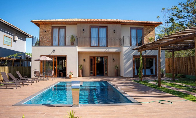 Lencois House | Vacation home with private pool and large garden - Canto do Bem-te-vi