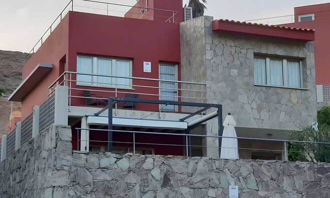 Mogan Villa | Vacation 'Pure Luxury and Comfort La Oliva' with Mountain View, Wi-Fi and Air Conditioning