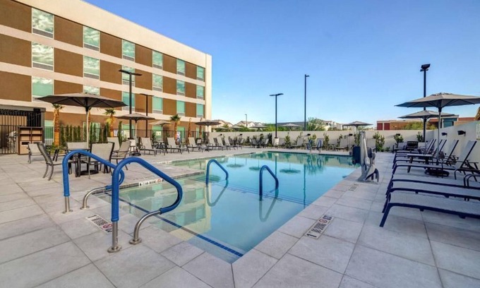 Centennial Hills Hotel | Vegas Comfort! Free Breakfast, Kitchen, Outdoor Pool, Pet-friendly!