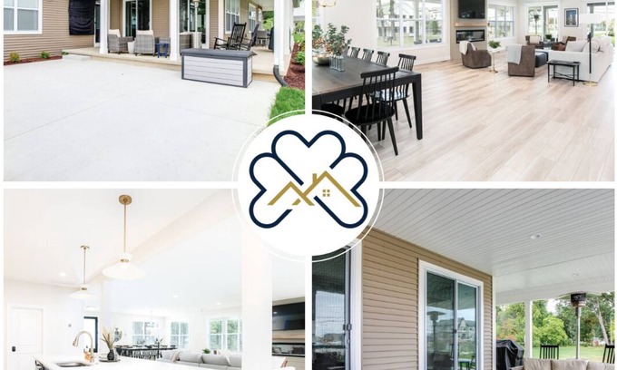 Wooded Estates House | Victory Views Main House: Luxury Home for 20 Guests