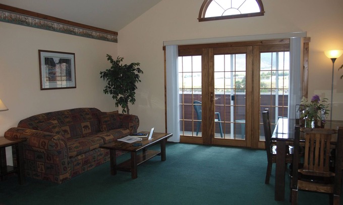 Gardiner Hotel | View from your balcony the highest Northern mountain, Yellowstone National Park