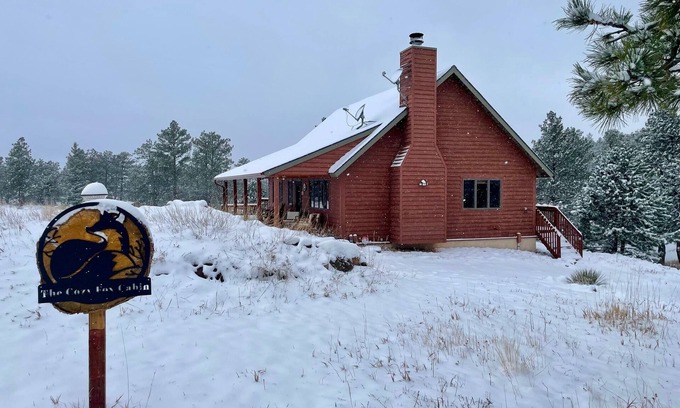 Glacier View Meadows House | View-worthy wilderness retreat with cozy fireplace