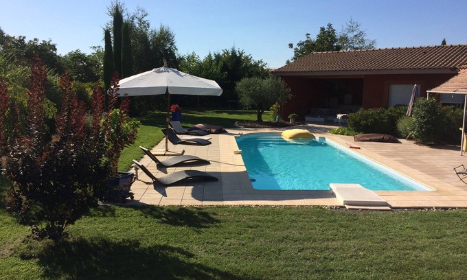 Bessieres House | Villa : " ABRICOTTA " with swimming pool near Toulouse