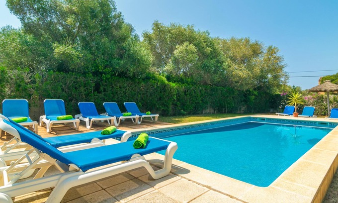 Cala Ferrera Villa | VILLA BLANCA - Beautiful villa with private swimming pool and free WIFI