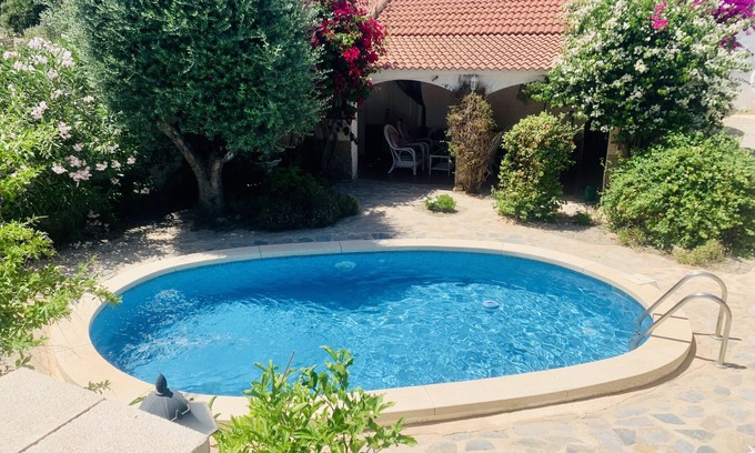 Fortuna Villa | Villa Casa Hermosa in Los Banos De Fortuna, 200 metres from spa baths, with pool