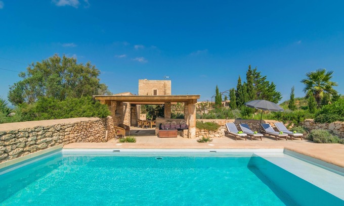 Campos Villa | VILLA ES MOLÍ DES TRENC - Villa with private pool in Campos. Free WiFi
