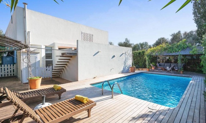 Sa Rapita Villa | Villa 'Es Tancat' with Sea View, Private Pool and Wi-Fi