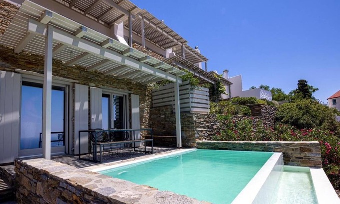 Tinos Town Villa | VILLA ESTIA with Private Pool