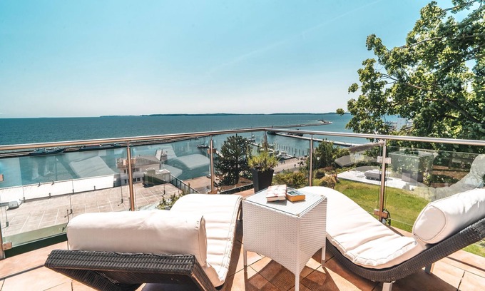 Sassnitz Apartment | Villa Friede-Marie, Baltic Sea view - Baltic Sea view