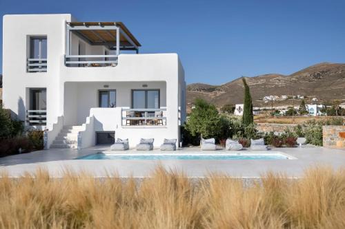 Naxos Villa | Villa Fryni, private pool & seaview by Naxos Dunes