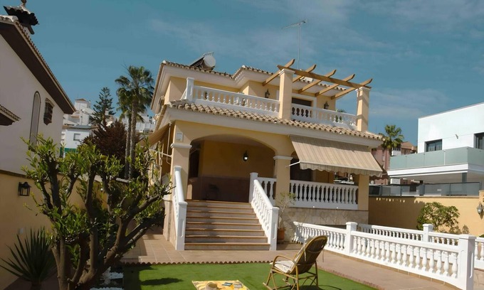 Rincon de la Victoria Villa | 'Villa Ilusión Home' with Private Terrace, Wi-Fi and Air Conditioning