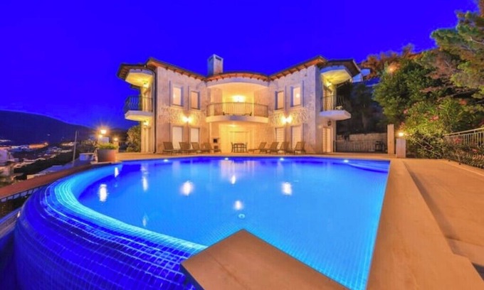 Kas Villa | Villa June with spectacular views, 50 mt to the sea