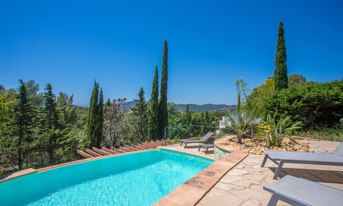 Antheor Villa | Villa 'La Colline' with Sea View, Wi-Fi and Air Conditioning