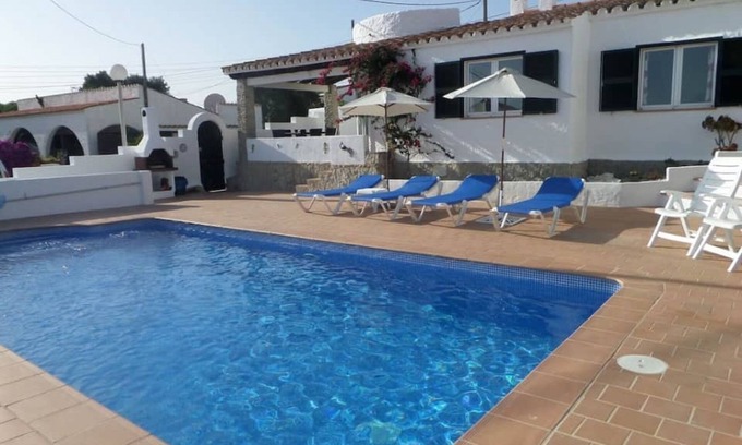 Cala en Porter Villa | Villa 'Las Amapolas' with Private Pool, Wi-Fi and Air Conditioning