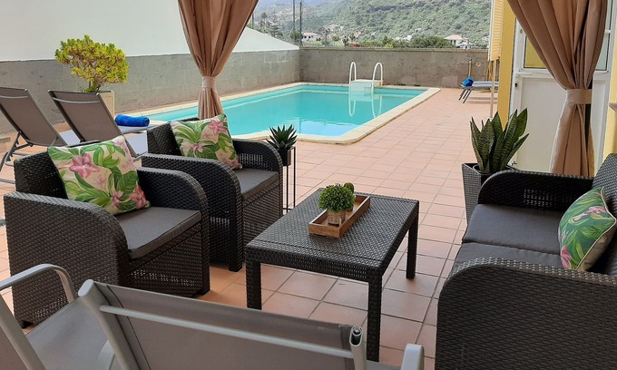 Santa Brigida House | Villa Lucía, Espectaculares Vistas a un Palmeral Canario