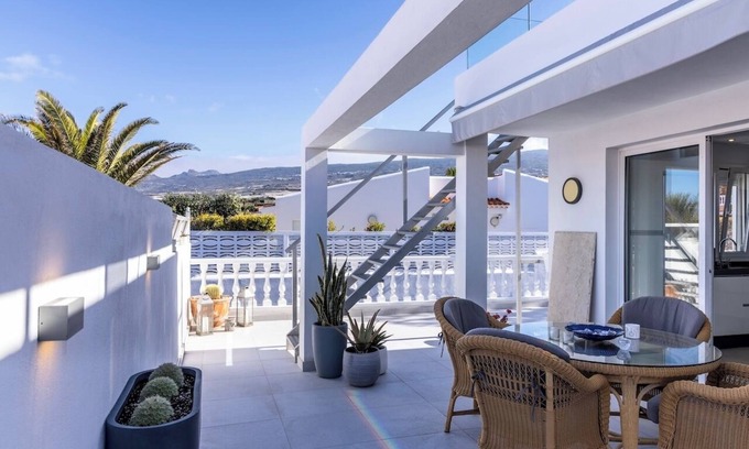 Playa San Juan House | Villa Marejadilla in Playa San Juan - Sleeps 5, Sea Views, 2 Terraces, Sunsets