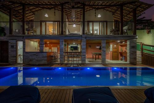 Arraial d'Ajuda House | Villa Maritaca Condomínio de 4 Casas de Locação por Temporada de Alto Padrão com SPA