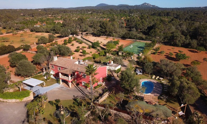 Son Antem Villa | Villa Monsebo by Slow Villas, with pool, tennis court, and minigolf