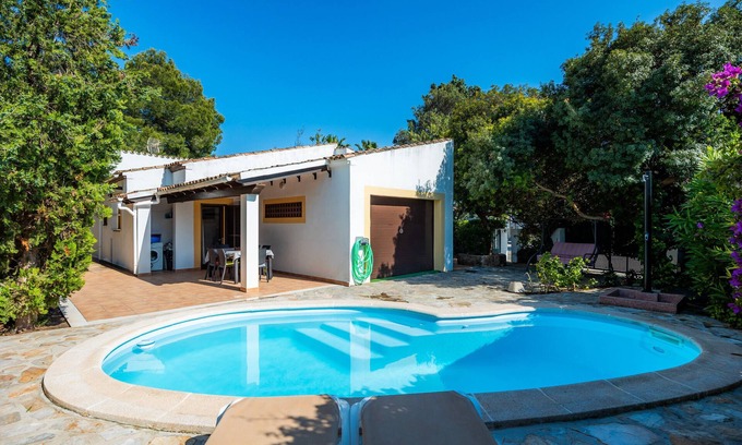 Son Baulo Villa | Villa 'Nostra De Can Picafort' with Private Pool, Wi-Fi and Air Conditioning