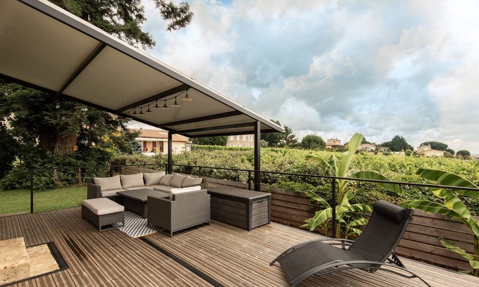 Le Pian-sur-Garonne Villa | Villa Pour 2 Avec vue Panoramique