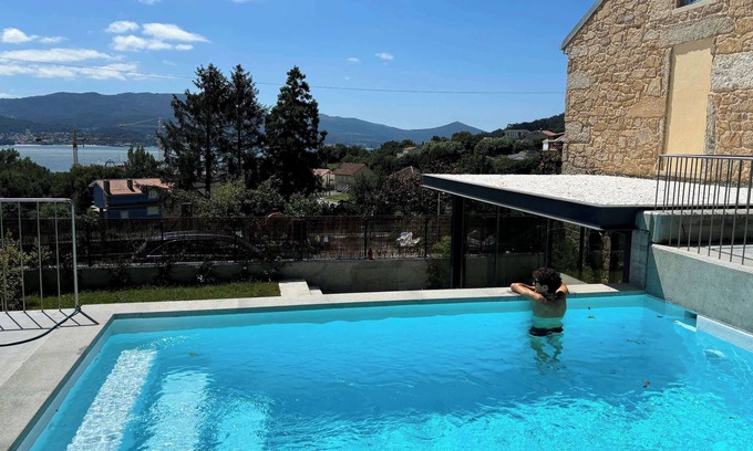 Outes Villa | Villa Ría de Muros (204), with pool and sea views