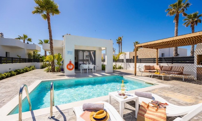 Petaloudes Villa | Villa Salty Sun 1 - Two Bedroom Villa, Sleeps 5