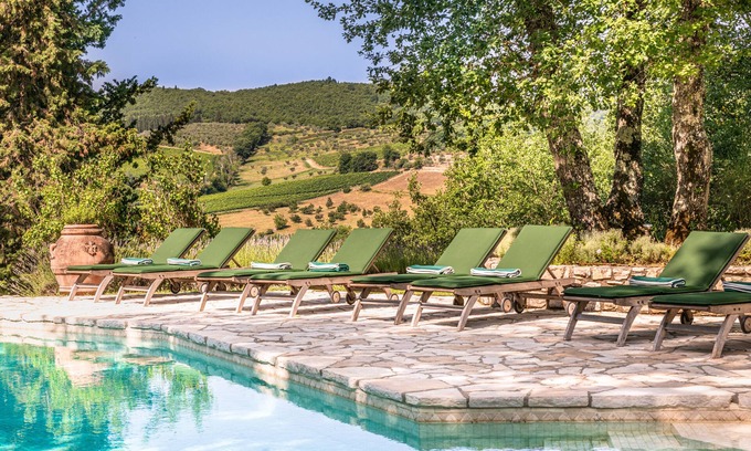 Greve in Chianti Villa | VILLA SARA Gracious vineyard home