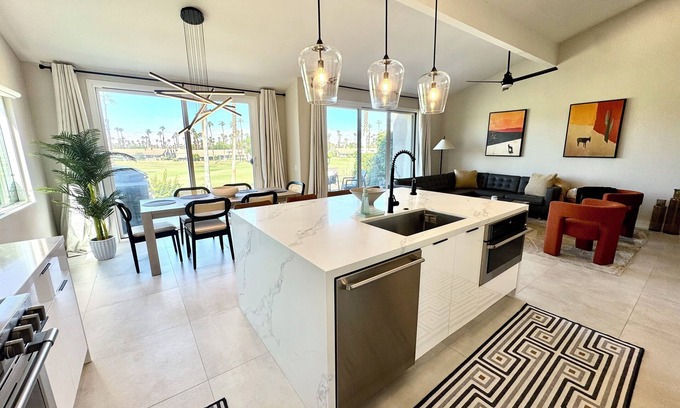 Palm Desert House | Villa Solara - Modern 3BR with Sweeping Mountain Sunset Views in Palm Desert