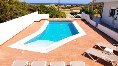 Plimmiri Villa | Villa Stamos with Seaview and Private Pool - Partner of Prasonisi Villas