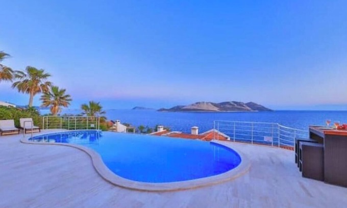 Kas Villa | Villa Sufii with Private Sea Platform