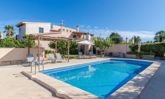 Son Servera Villa | Villa 'Viñas Ref 259' with Mountain View, Private Pool and Wi-Fi