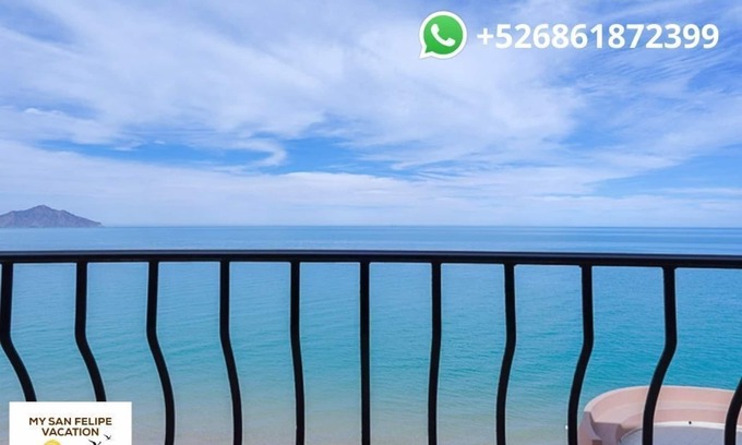 Villas de Las Palmas Condo | Villas de Las Palmas San Felipe Beachfront rental with spectacular views - Luis