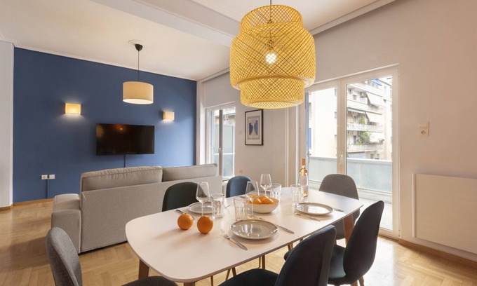Athens Apartment | Volanaki4 - A happy 2 Bdr apartment that has a