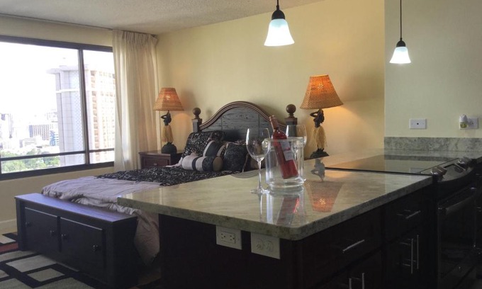 Waikiki Apartment | Waikiki Ala Moana Studio 30 days