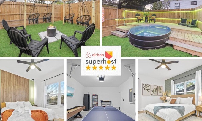 Vilano Beach House | Walk 2 Beach | Pool | Firepit | Game Room | EV