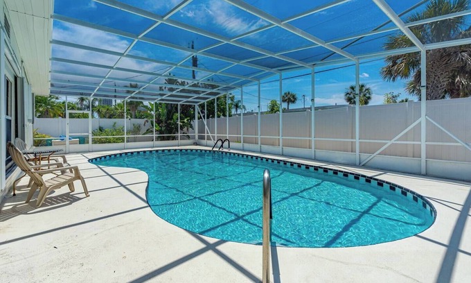 Ortona Park House | Walk to Beach – 3BR w/Heated Pool & Fenced Yard