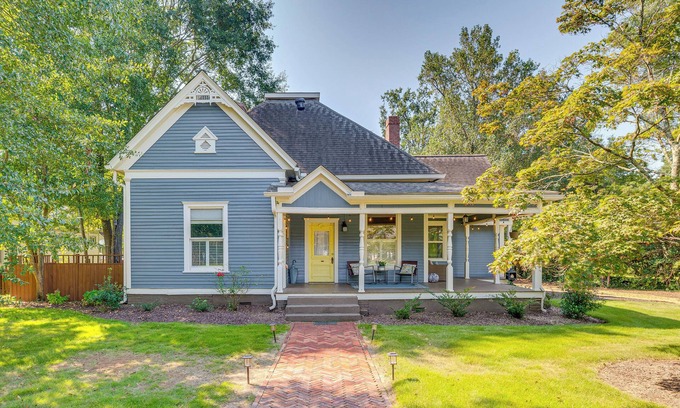 McDonough House | Walk to McDonough Square: Historic Home w/Yard!
