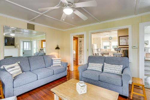 Huron House | Walk to Private Beach Lake Erie Retreat with Yard!