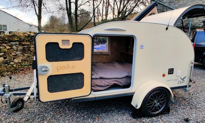Hawkshead Other | Wallace Teardrop Caravan for Hire from ElectricExplorers