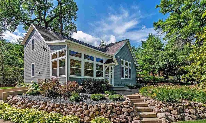 Fremont House | Water Front with dock